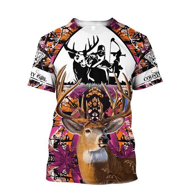 Love Deer 3D All Over Printed Shirts