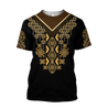 African Culture Dashiki Pattern Unisex Deluxe Hoodie ML