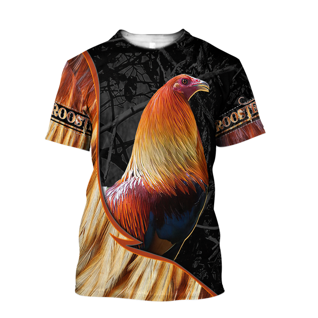 Premium Rooster 3D All Over Printed Unisex Shirts