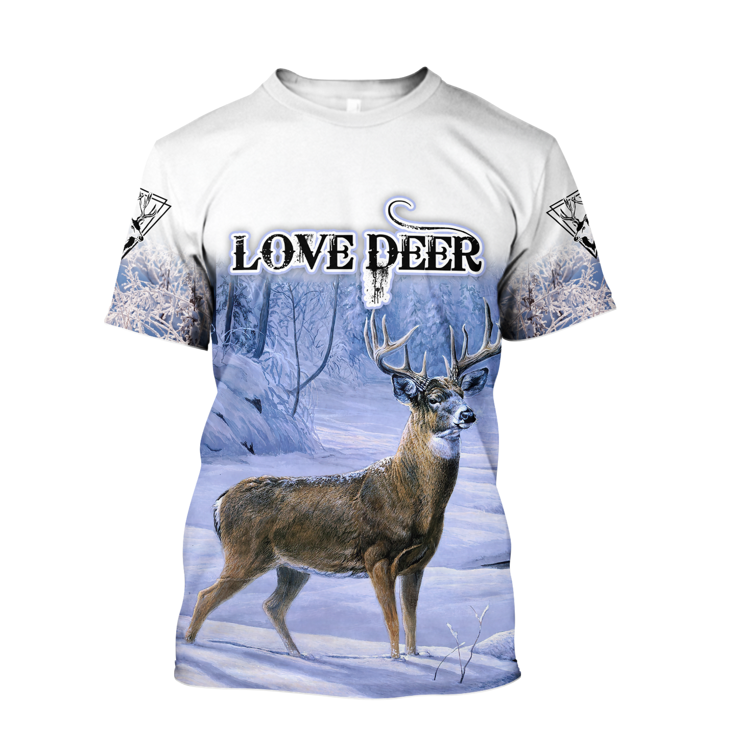 Love Deer 3D All Over Printed Shirts