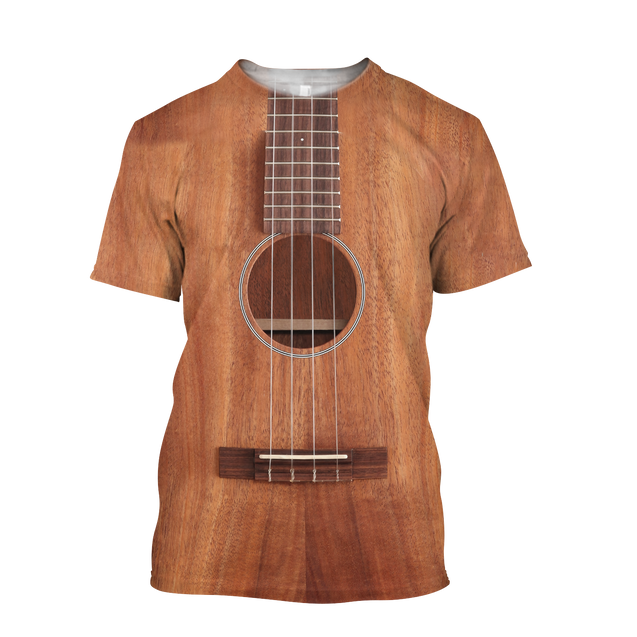 Premium Ukulele 3D All Over Printed Unisex Shirts