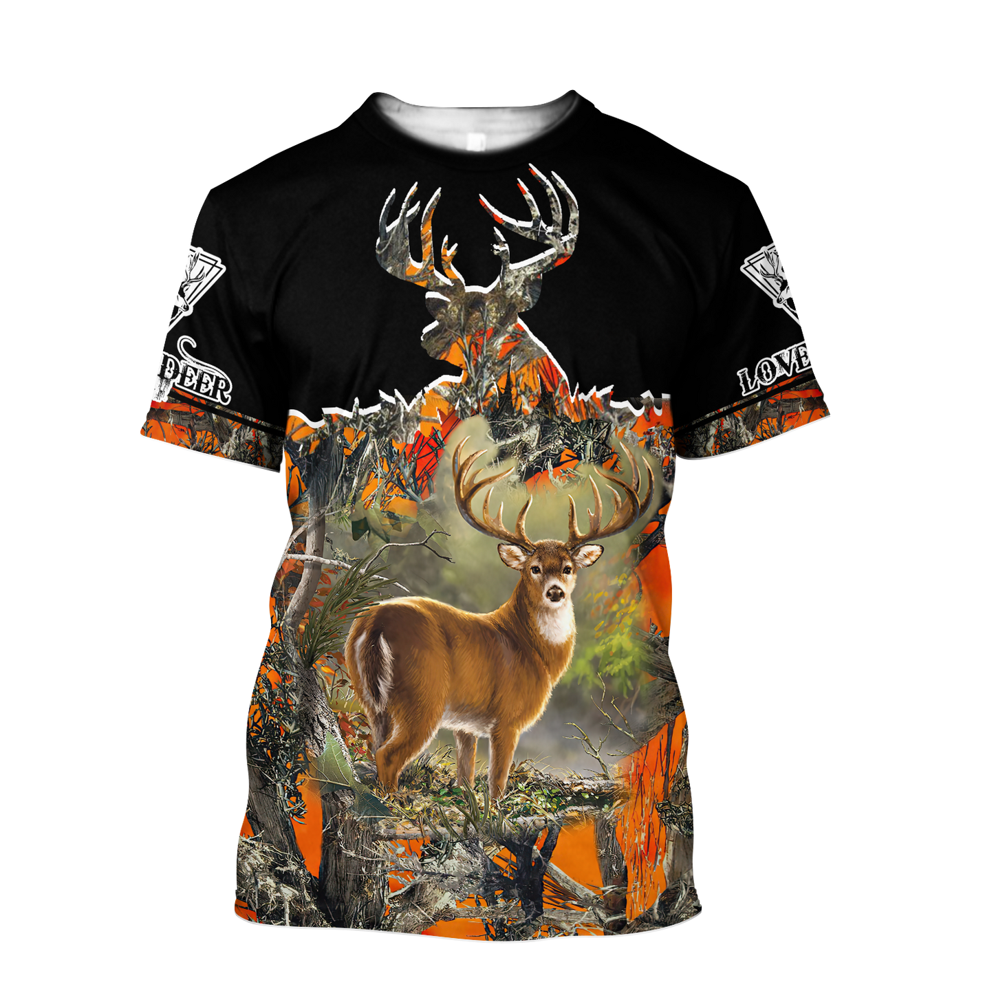 Love Deer 3D All Over Printed Shirts