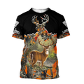 Love Deer 3D All Over Printed Shirts