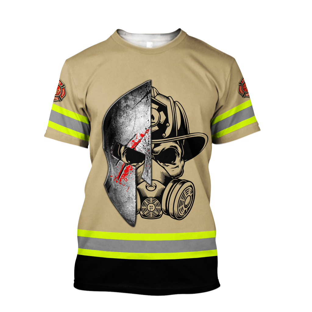 Firefighters 3D All Over Printed Hoodie Shirts For Men And Women MH08122003