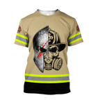 Firefighters 3D All Over Printed Hoodie Shirts For Men And Women MH08122003
