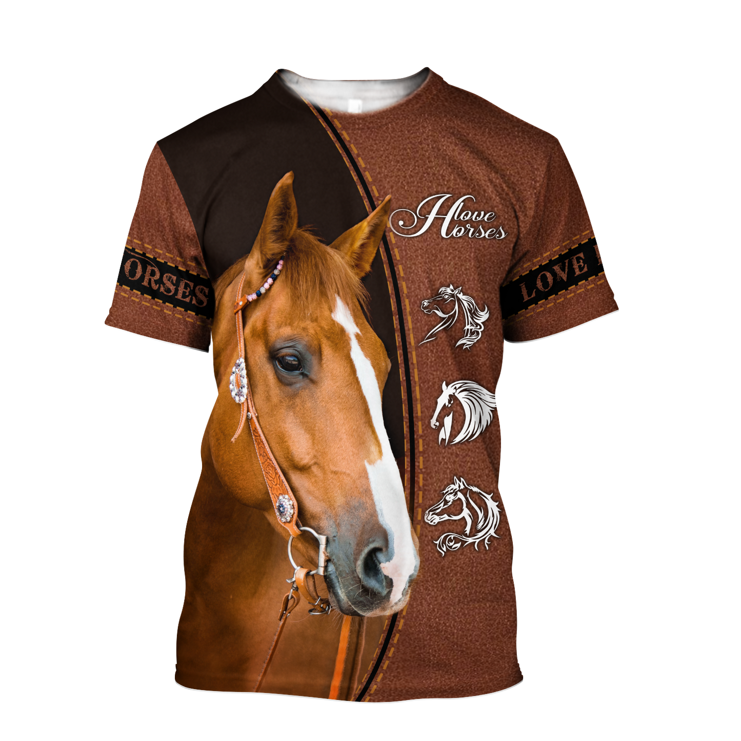Horse 3D All Over Printed Shirts MH17112001
