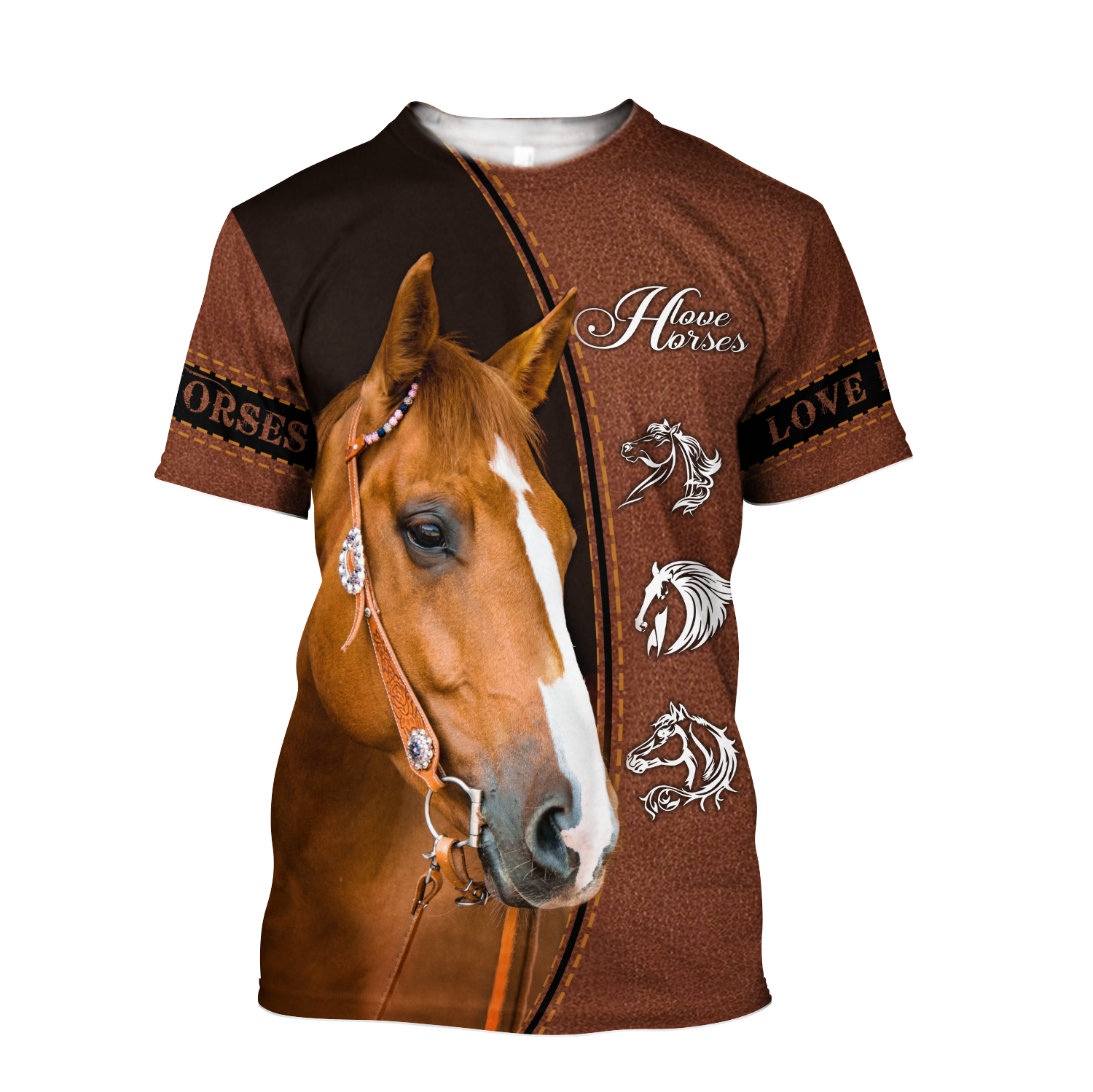 Horse 3D All Over Printed Shirts MH17112001