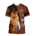 Horse 3D All Over Printed Shirts MH17112001