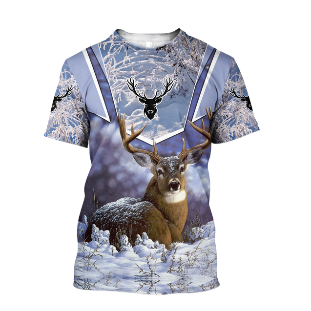 Love Deer 3D All Over Printed Shirts