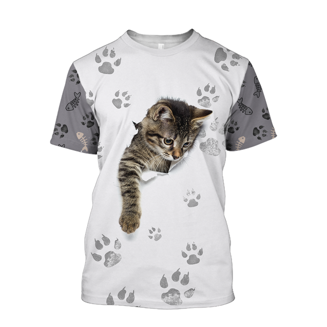 Baby Cat  3D All Over Printed shirt & short for men and women PL