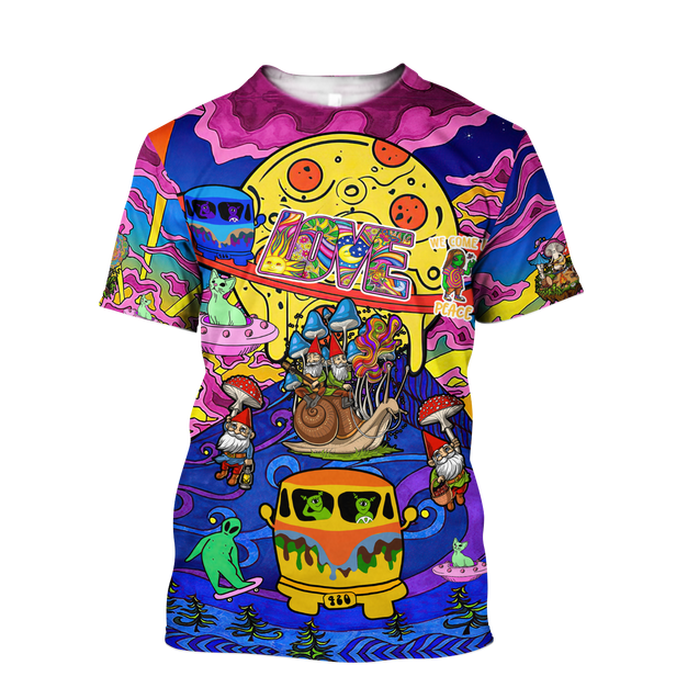 Trip To Galaxy Hippie Guys 3D All Over Printed Hoodie Shirts For Men And Women MH08122005HH