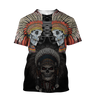 Native Skull 3D All Over Printed Hoodie Shirts For Men And Women MH09122003