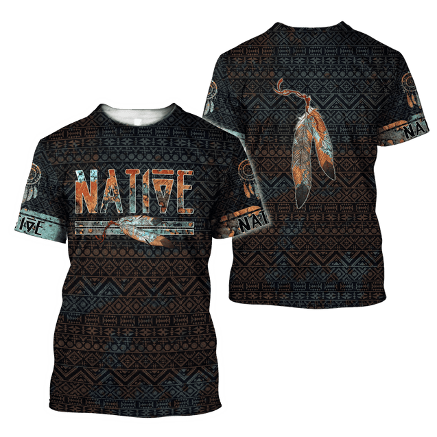 Native American 3D All Over Printed Unisex Shirts