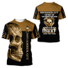 November Guy Skull 3D All Over Printed Shirts For Men and Women