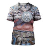 3D All Over Printed Viking Warrior Shirts-Apparel-HP Arts-T-Shirt-S-Vibe Cosy™