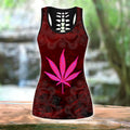 Hippie Red 3D All Over Printed Hoodie Shirt by SUN HAC300301-Apparel-SUN-Hollow Tank Top-S-Vibe Cosy™