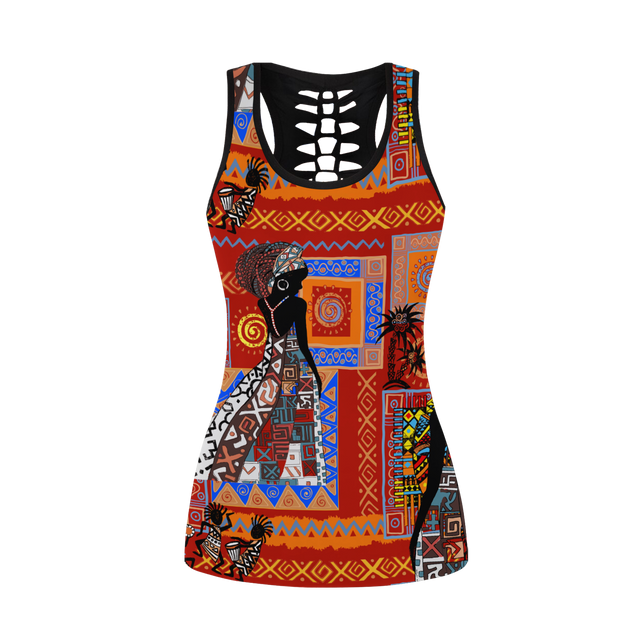 African Print Pattern Legging & Tank top JJ22062001-ML-Apparel-ML-No Legging-S-Vibe Cosy™