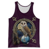 3D All Over Printed Owl Shirts-Apparel-HP Arts-Tank Top-S-Vibe Cosy™