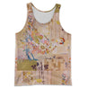 3D Printed Floral Chicken Clothes-Apparel-HP Arts-Tank Top-S-Vibe Cosy™