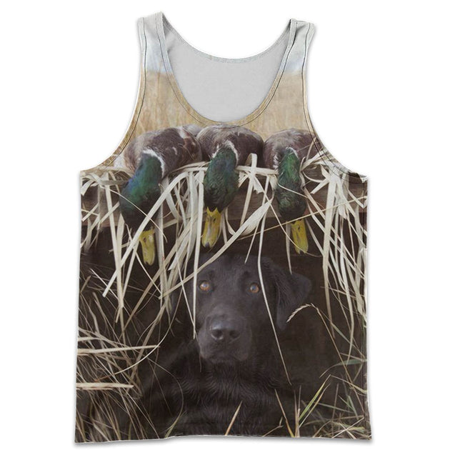 3D Printed Hunting Duck Clothes-Apparel-HP Arts-Tank Top-S-Vibe Cosy™