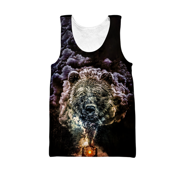 Love Bear 3D all over printed shirts for men and women AZ111201 PL-Apparel-PL8386-Tanktop-S-Vibe Cosy™