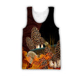 Beautiful Morels mushrooms 3D all over printing shirts for men and women TR260201-Apparel-Huyencass-Tank Top-S-Vibe Cosy™