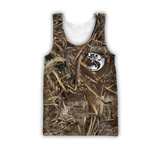 Fishing full Camo water all over shirts For Men and Women TR281201 - Amaze Style™-Apparel