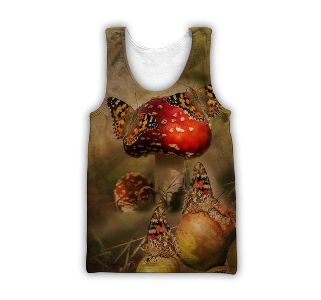 Butterfly Sweet Garden 3D Winter Clothes TR091105-Apparel-NNK-Tank Top-S-Vibe Cosy™