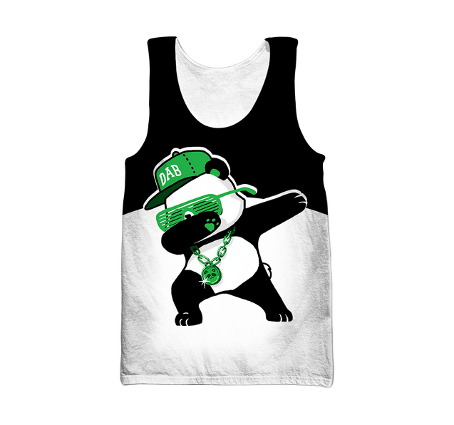 Love Panda 3D all over printed shirts for men and women AZ201201 PL-Apparel-PL8386-Tanktop-S-Vibe Cosy™