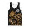 Samoa Polynesian Hoodie Gold Turtle Flowing 3d all over printed shirt and short for man and women AZ130201 PL-Apparel-PL8386-Tank top-S-Vibe Cosy™
