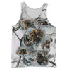 3D Printed Winter Boar Hunting Art Clothes-Apparel-HP Arts-Tank Top-S-Vibe Cosy™