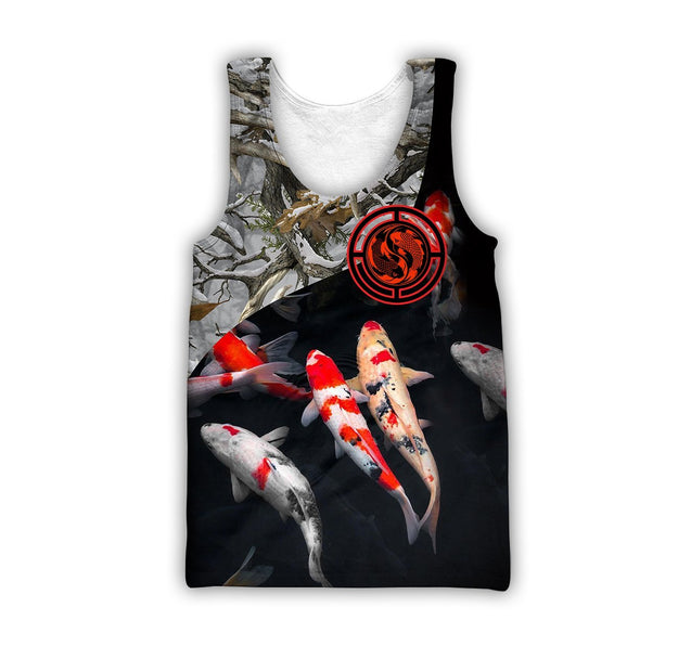 Koi fish underwater 3D all over printing shirts for men and women TR120201 - Amaze Style™-Apparel