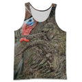 3D Printed Turkey Hunting Art Clothes NM-Apparel-NM-Tank Top-S-Vibe Cosy™