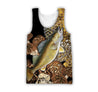 Walleye Fishing on skin mushrooms 3D all over printing shirts for men and women TR200201 - Amaze Style™-Apparel