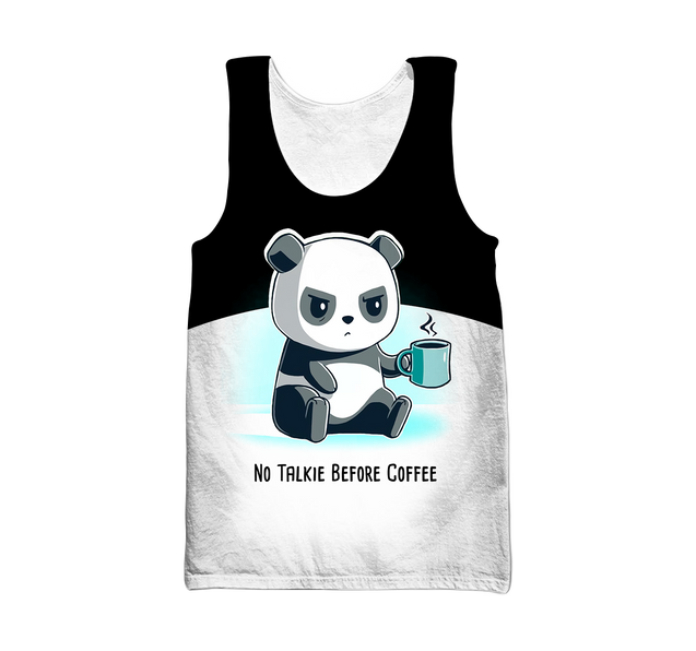 Love Gymmer Panda 3D all over printed shirts for men and women AZ251204 PL-Apparel-PL8386-Tanktop-S-Vibe Cosy™