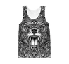 BEAR TATTOO 3D ALL OVER PRINTED SHIRTS FOR MEN AND WOMEN AZ071201 PL-Apparel-PL8386-Tanktop-S-Vibe Cosy™