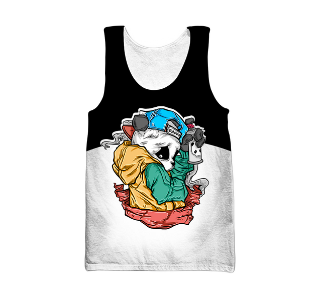 Love Panda 3D all over printed shirts for men and women AZ201203 PL-Apparel-PL8386-Tanktop-S-Vibe Cosy™