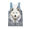 Native Wolf 3D All Over Print Hoodie T Shirt For Men and Women NTN09052002