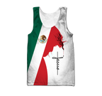 Mexico Jesus 3D All Over Printed Unisex Hoodie