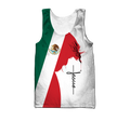 Mexico Jesus 3D All Over Printed Unisex Hoodie