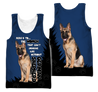 German Shepherd Dog Lover 3D Full Printed Shirt For Men And Women Pi281207-Apparel-MP-Women's Tank Top-S-Vibe Cosy™