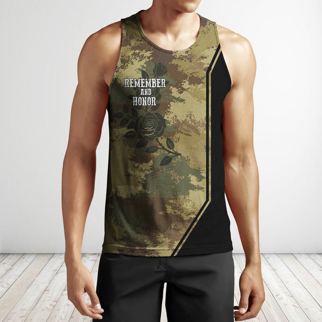 Memorial day remember and honor the heroes TR2604201-Apparel-Huyencass-Tank Top-S-Vibe Cosy™