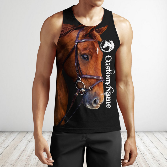 Horse Custom Name 3D All Over Printed Shirts For Men and Women TA09232001S