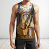 Native American Guitar Over Printed Shirts For Men and Women Pi11082001