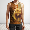 Bears hunter camo 3D all over printer shirts for man and women Pi211202 PL-Apparel-PL8386-Tanktop-S-Vibe Cosy™