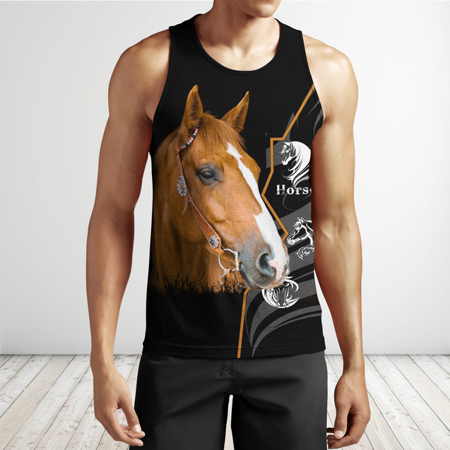 Beautiful Horse 3D All Over Printed shirt for Men and Women Pi040106-Apparel-TA-Hoodie-S-Vibe Cosy™