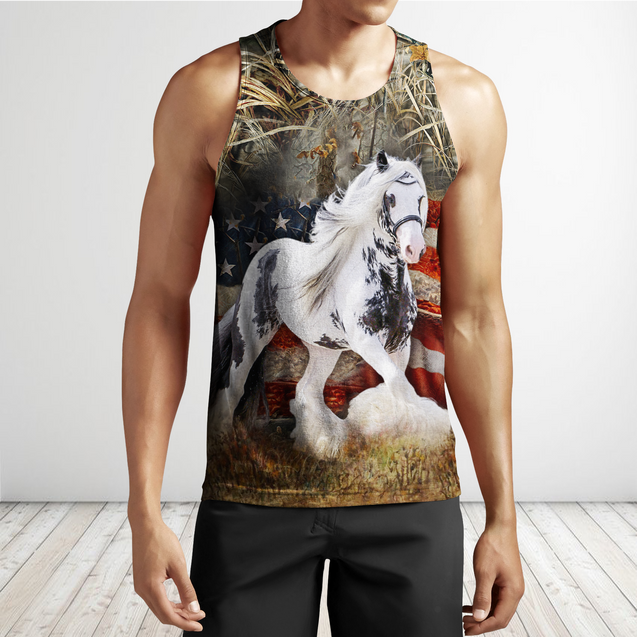 Gypsy Horse 3D All Over Printed Shirts For Men and Women Pi080501S1-Apparel-TA-Tank Top-S-Vibe Cosy™