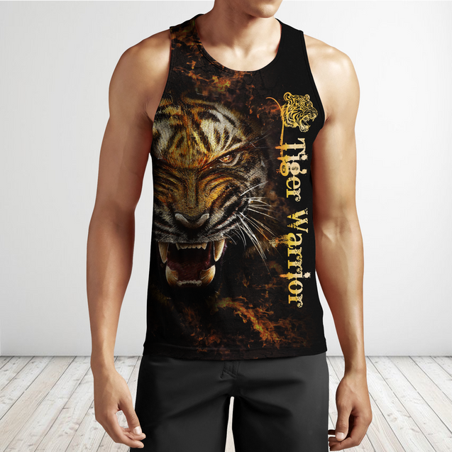 Tiger Warrior Over Printed Shirt for men and women