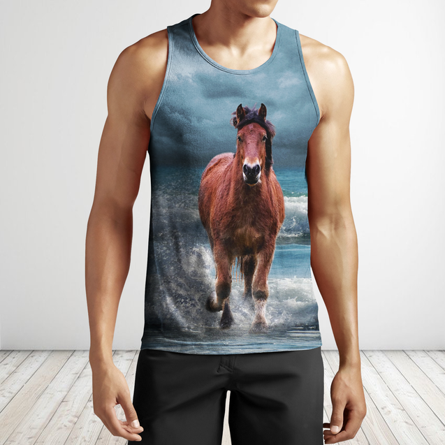 Love Horse 3D All over print for Men and Women shirt Pi020103-Apparel-NNK-Hoodie-S-Vibe Cosy™