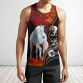 Beautiful Horse 3D All Over Printed shirt for Men and Women Pi040103-Apparel-TA-Tank Top-S-Vibe Cosy™